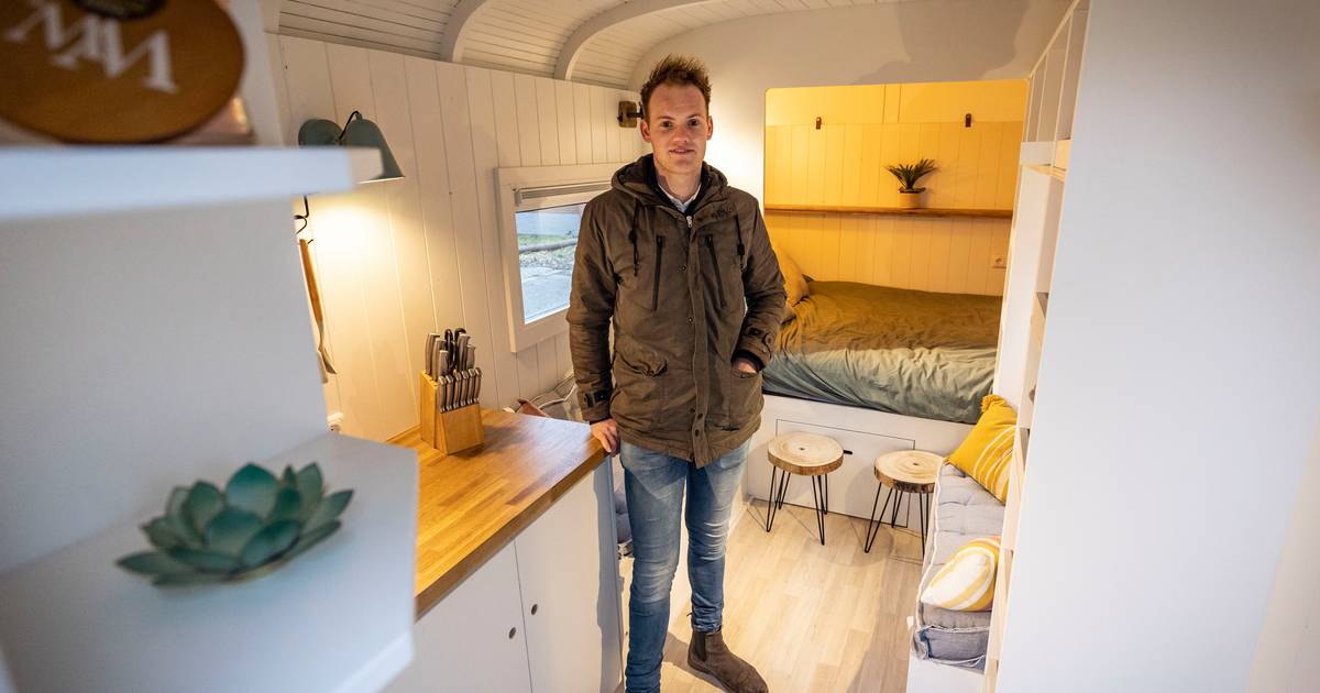 Bijzonder overnachten in pipowagen van Guus (21) uit Nutter: ‘Route door prachtig Twente!’