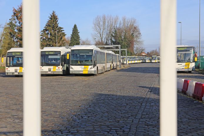 De buschauffeurs van De Lijn voeren ook vandaag nog actie in Limburg en Vlaams-Brabant.