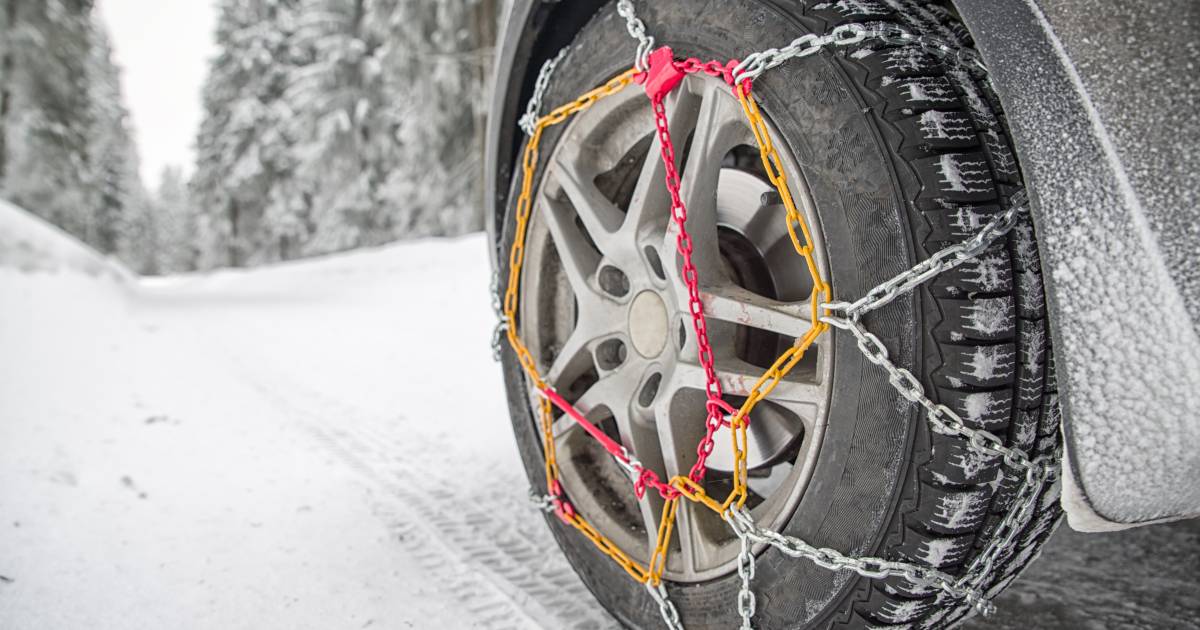 Autonomie groet vingerafdruk Hoe snel mag je rijden met sneeuwkettingen en in welke landen zijn ze  verplicht? | winterweer | hln.be