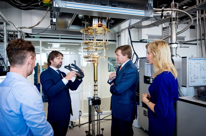 Leo Kouwenhoven geeft een aantal jaar geleden een rondleiding aan koning Willem-Alexander, die diep onder de indruk was.