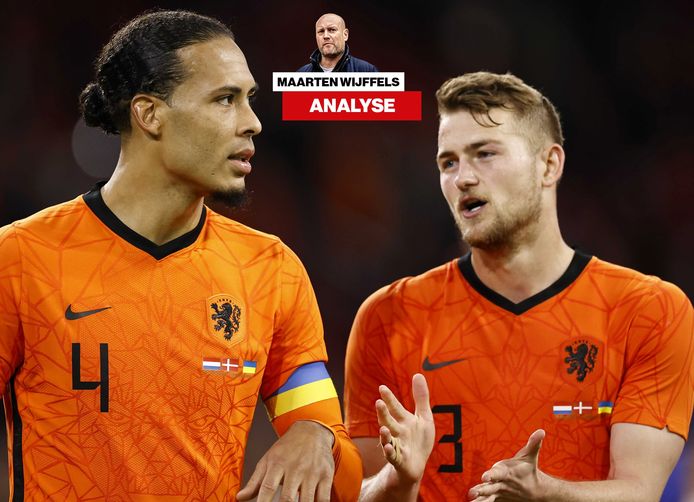 Aanvoerder Virgil van Dijk en Matthijs de Ligt.