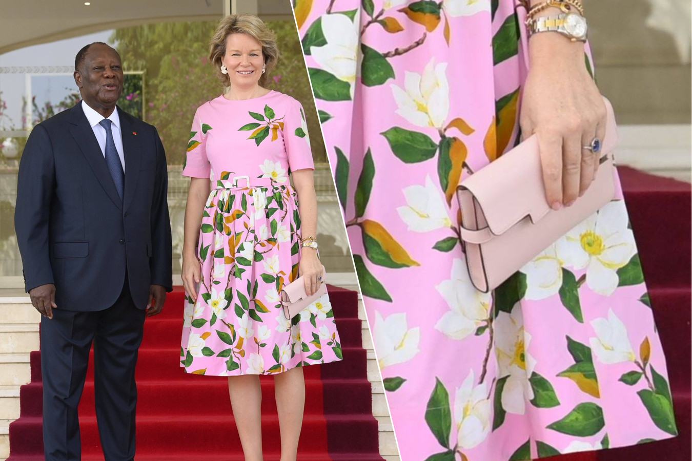 Na een onderbreking van meer dan tien jaar: koningin Mathilde draagt ...