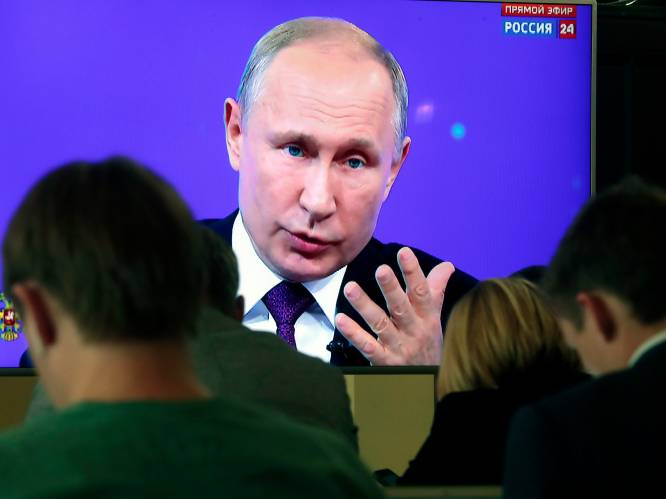 Telefoonshow met Poetin doelwit van cyberaanval uit buitenland