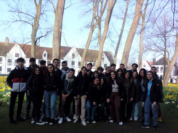 Er stond onder andere een bezoek aan Brugge op de agenda.