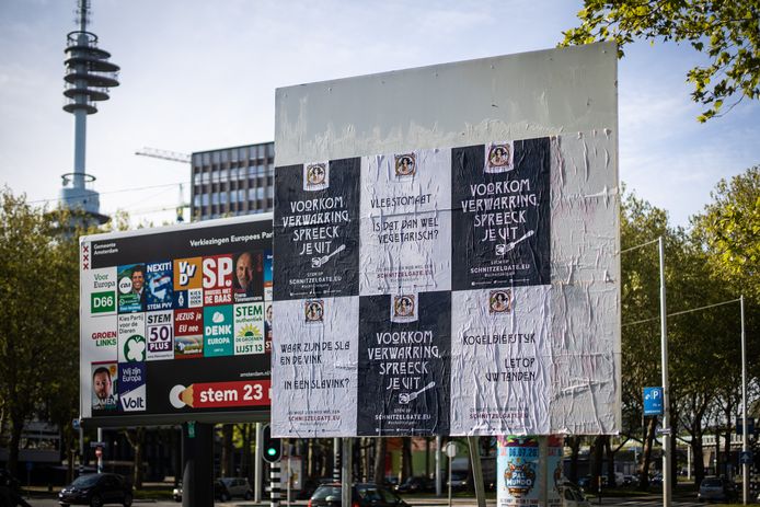 'Campagneposters' van de Vegetarische Slager.