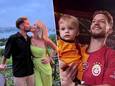 Links: Mertens en Kerkhofs. Rechts: Ciro Romeo en zijn papa Dries tijdens het titelfeest.