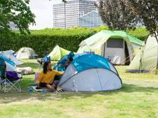In een tentje slapen op het Dakpark: deze zomer kan het