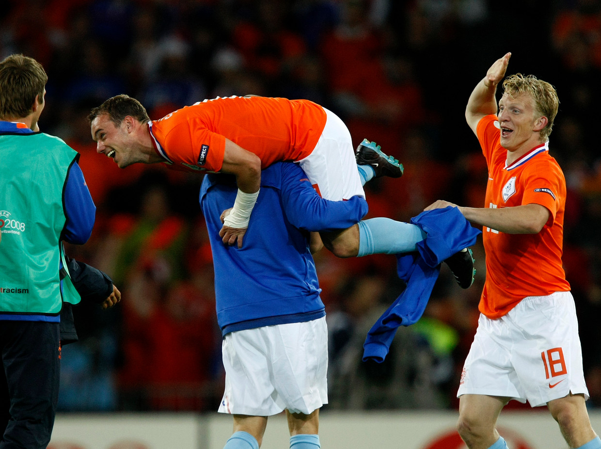 Oranje zegt Wesley Sneijder, zijn braniemiddenvelder ...