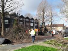 Met één grote klap komt dak naar beneden tijdens storm: ‘Ik vloek haast nooit, maar nu kwam er toch eentje’