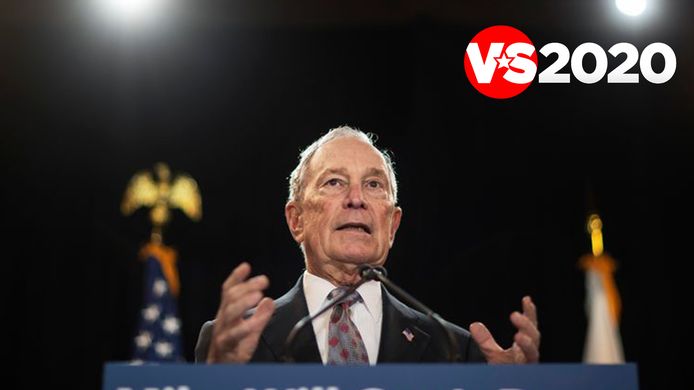 "Mike krijgt het voor elkaar", beloofde Bloomberg toen hij zelf nog presidentskandidaat was.