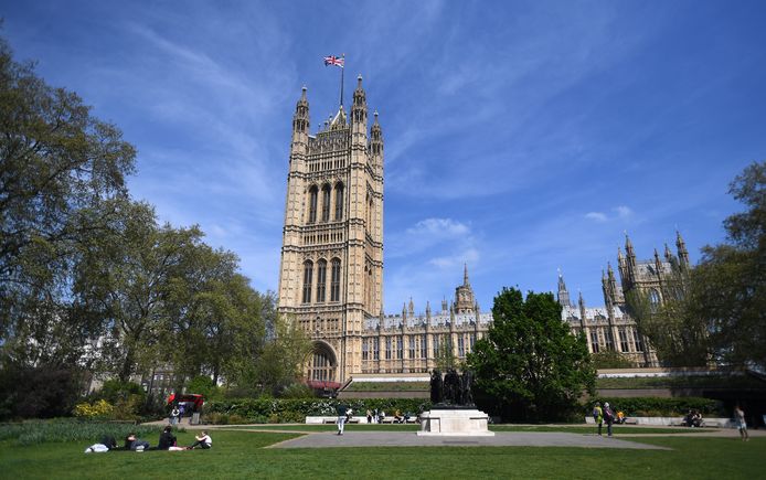 Het Britse parlementsgebouw in Londen.