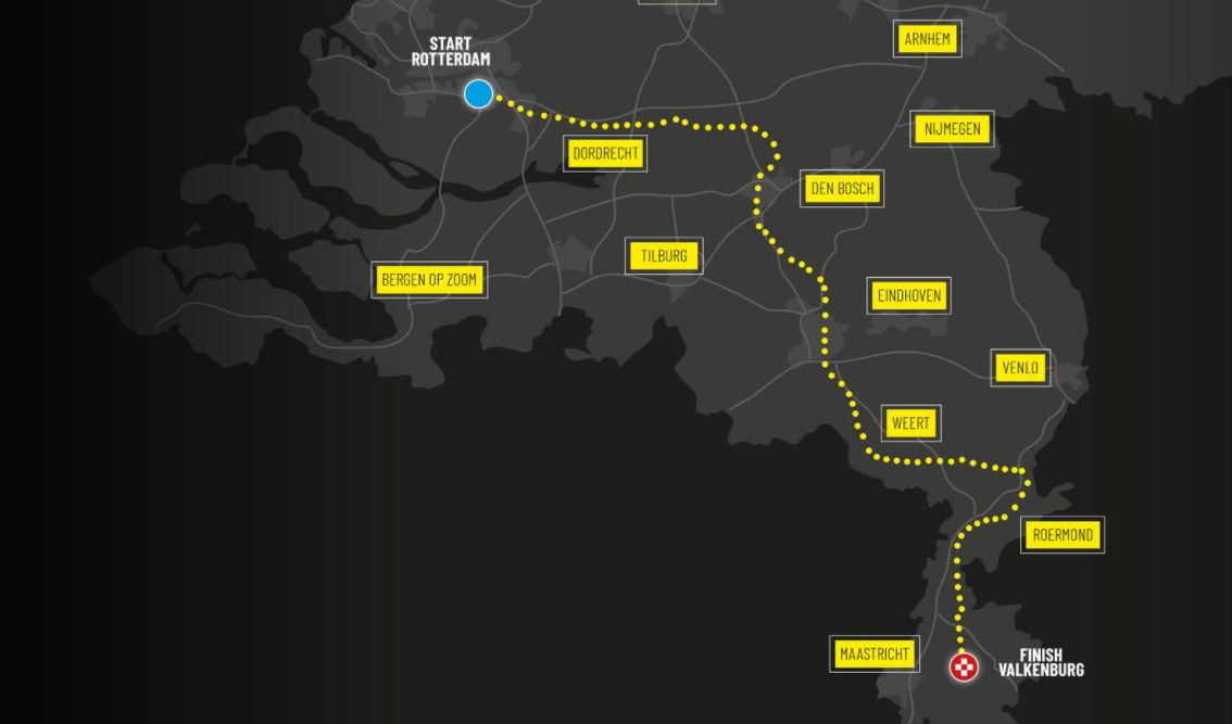 Derde etappe Tour de France 2025 mogelijk dwars door Brabant Foto bd.nl