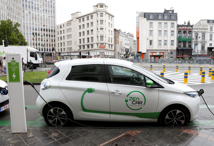 Archiefbeeld van een Zen Car van het type Renault Zoe.