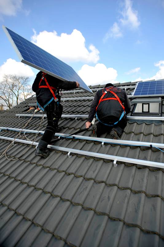 Op menig Boxtels dak liggen inmiddels zonnepanelen.