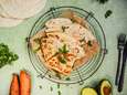 Wat Eten We Vandaag: Quesadilla’s met zoete aardappel en garnalen
