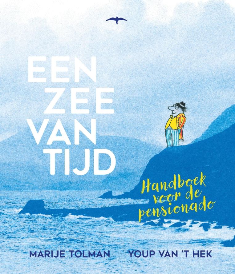 Youp van ‘t Hek, 'Een zee van tijd', illustraties Marije Tolman, Thomas Rap, 80 p., 22,99 euro. Beeld rv