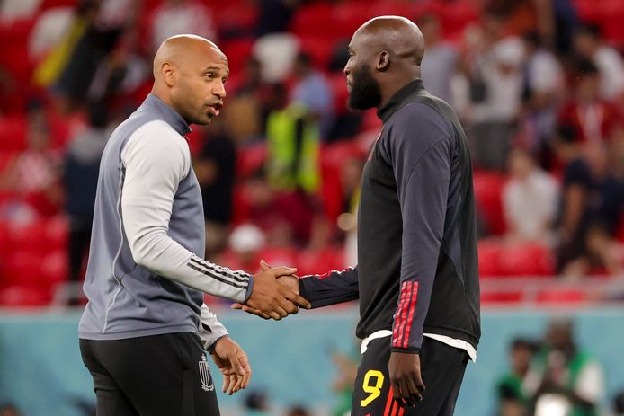 Thierry Henry et Romelu Lukaku