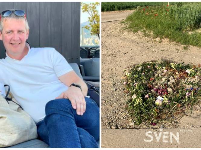 Bloemenkrans in Huldenbergse velden herdenkt vijftiger die overlijdt tijdens fietstochtje