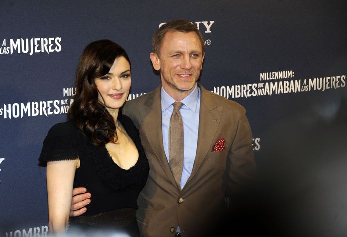 Daniel Craig en zijn vrouw Rachel Weisz in 2011.