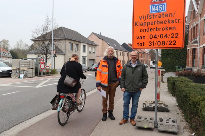 Vanaf  maandag wordt het kruispunt Vijfstraten vijf maanden afgesloten