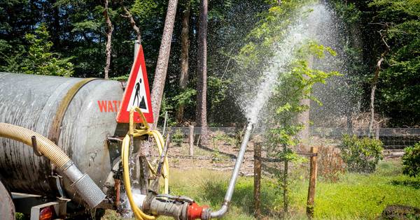 Verbod op oppompen water opnieuw verlengd