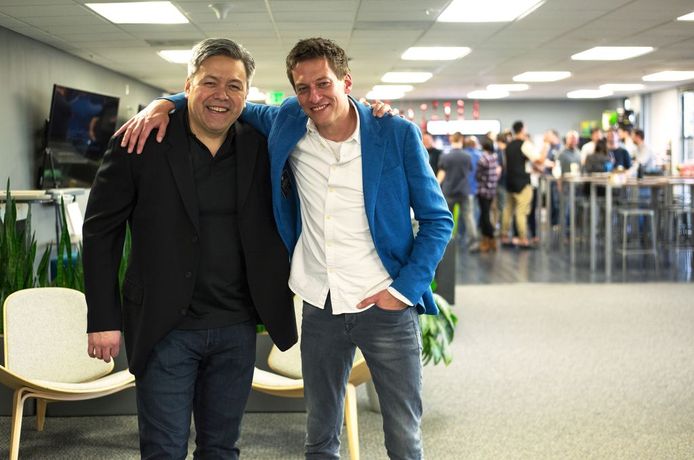 Topmannen Bob Hickey (Webdam) & Chris Hall (Bynder).