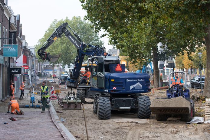 Het centrum van Rhenen heeft een grote opknapbeurt gekregen.