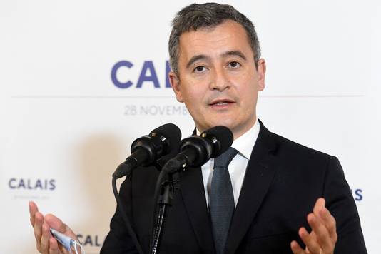 Le ministre français de l'Intérieur, Gérald Darmanin
