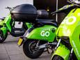 Elektrische deelscooters van Go Sharing.