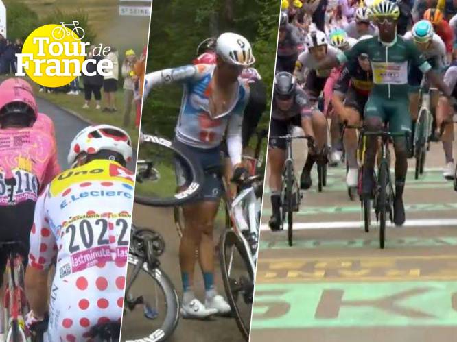 KIJK. Zo klopte Girmay zowel Philipsen als De Lie, die ingesloten zat, in de spurt: de momenten van rit acht