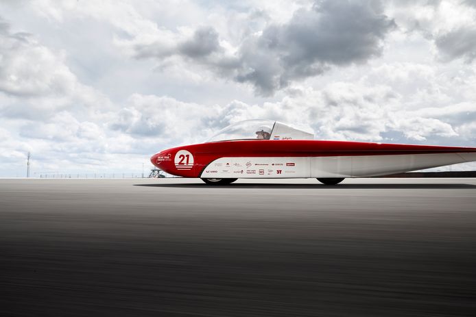 De nieuwe auto van Solar Team Twente