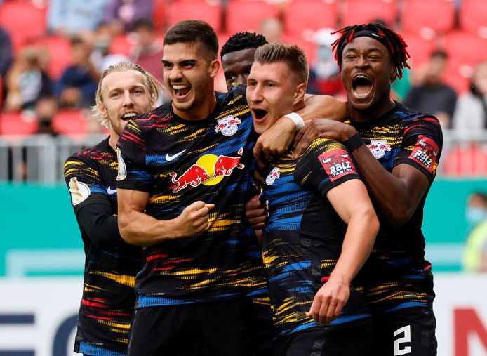 Het nieuwe uitshirt van RB Leipzig.