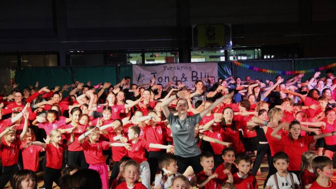 Turnkring Jong en Blij viert jaarlijks turnfeest: club telt ondertussen 500 leden