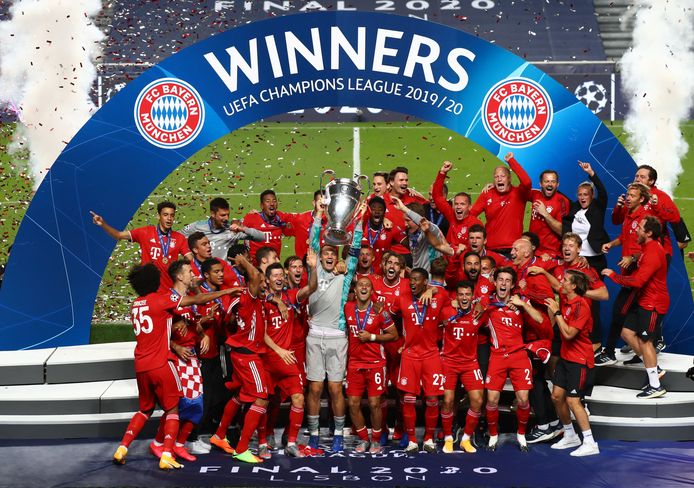 Bayern Munchen won op 23 augustus de Champions League door Paris Saint-Germain met 1-0 te verslaan in Lissabon.