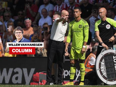 Column Willem van Hanegem | Manchester United zag ik winnen van Southampton maar het deed echt pijn aan de ogen