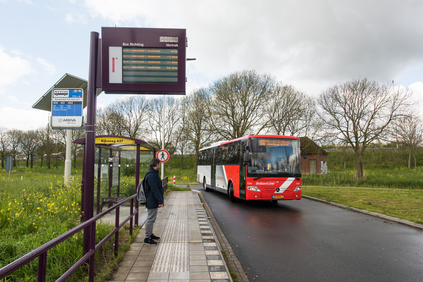 Geen spoor, maar supersnelle (elektrische) bussen