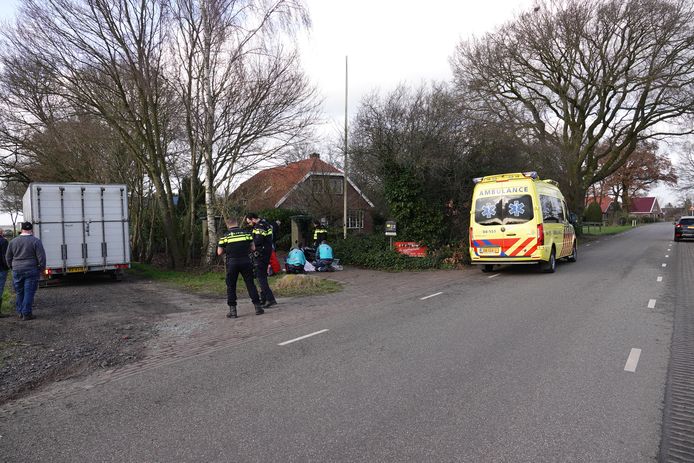 Motorrijder geschept aan Broekdijk in Kloosterhaar