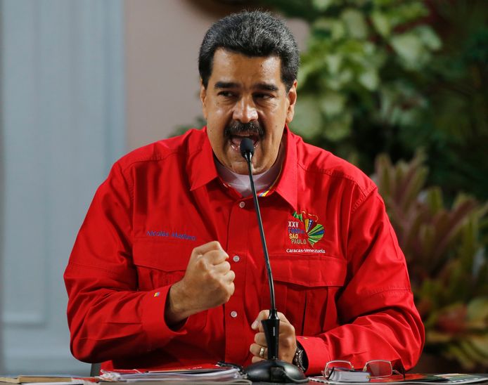 Nicolás Maduro, de president van Venezuela.