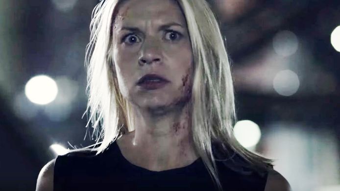 Claire Danes als CIA-agent Carrie Mathison in 'Homeland'.