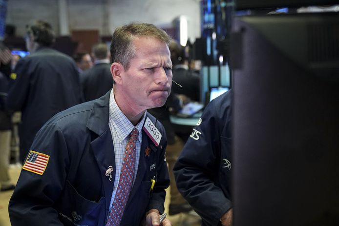 Op Wall Street is de jaarwinst door de slechte beursdagen volledig opgesoupeerd.