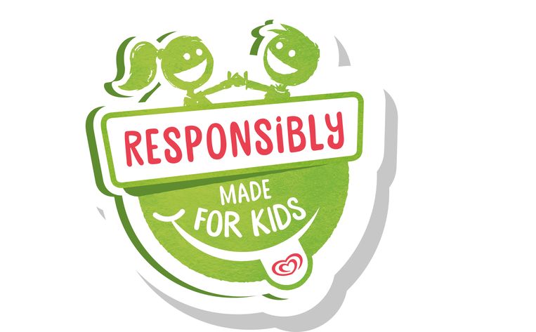 Het logo 'responsibly made for kids' op ijsjes is Foodwatch een doorn in het oog. Beeld 