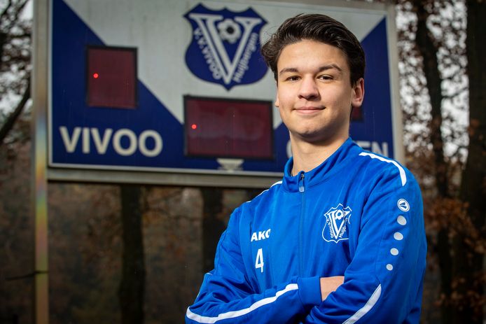 Robbert Cortie heeft bij Vivoo een plekje op het middenveld veroverd.