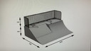 Ontwerp van de nieuwe skatebaan in Schijndel.