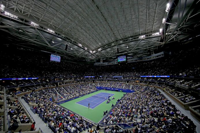 Het Arthur Ashe Stadion is het grootste tennistheater op de US Open.