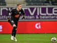 Paul Nardi in actie tijdens de 3-0-overwinning tegen Eupen.