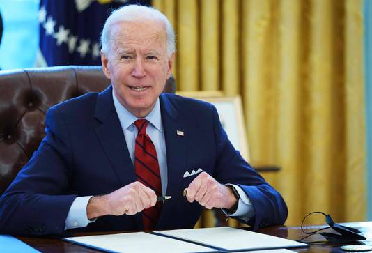 De Republikeinse senatoren willen hun coronaplan met president Joe Biden bespreken.