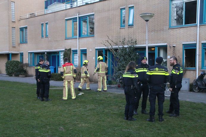 De bewoner werd gewekt door het geluid van een rookmelder.
