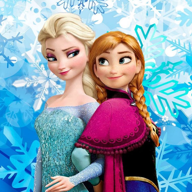 De Disney-zusjes Elsa en Anna. Beeld Walt Disney Pictures