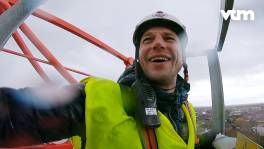 Mathias Coppens overwint hoogtevrees in BEAT VTM