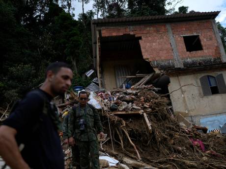 Dodental na zware regenval rond Rio de Janeiro opgelopen tot 186